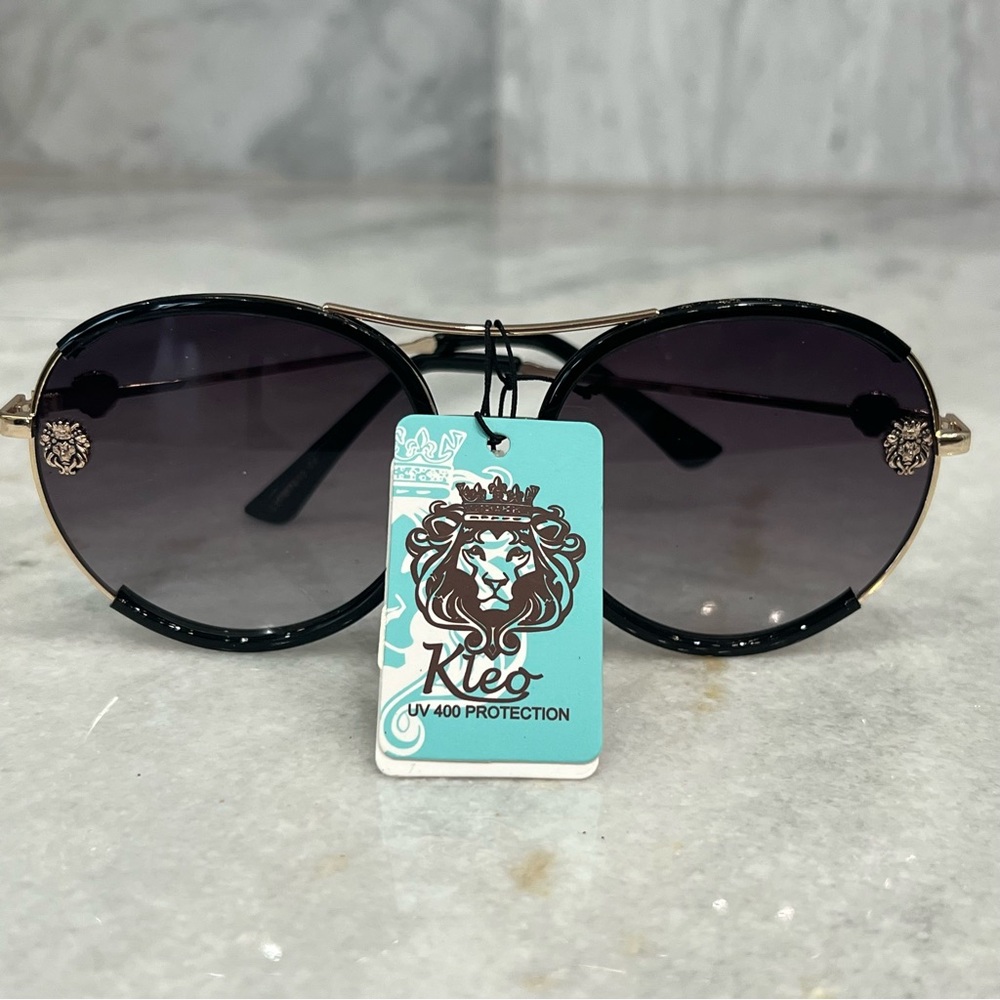 Kleo Round Aviator Sunglasses